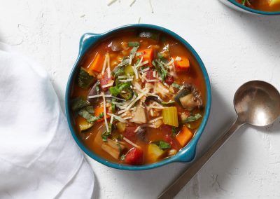 Italian-inspired vegetable soup