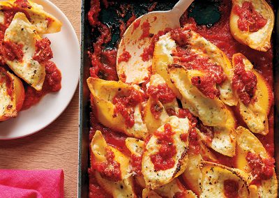 Stuffed pasta shells