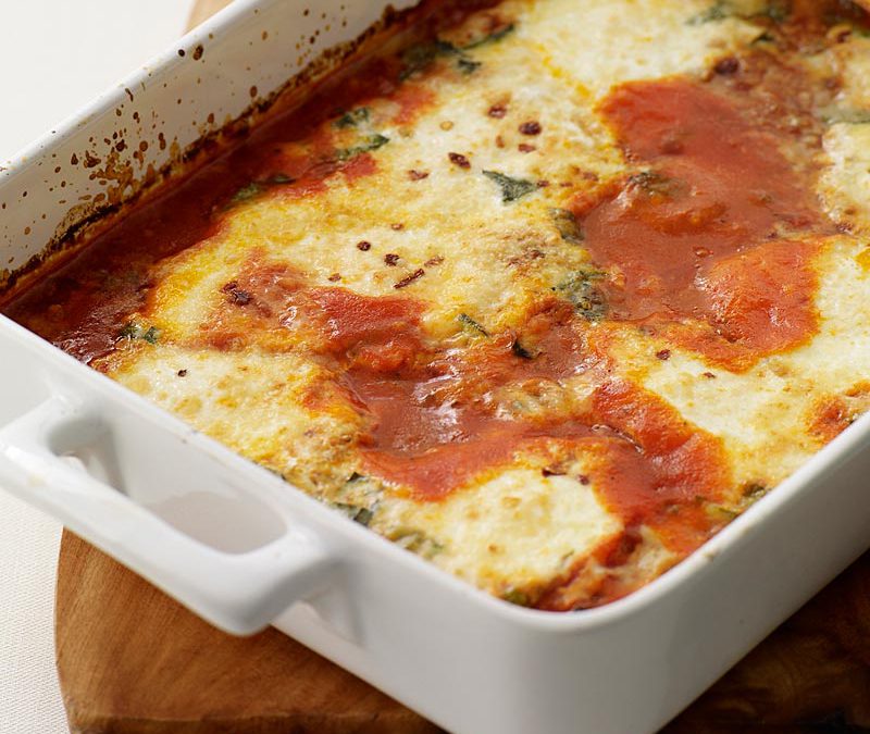 Baked eggs Italian-style