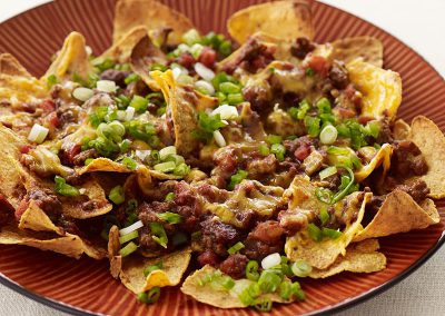 Beef nachos