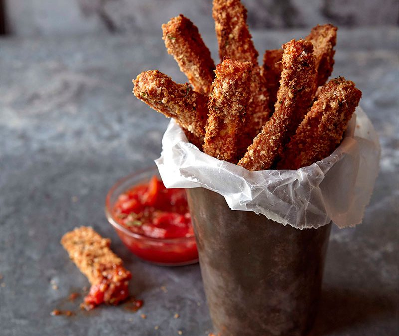 Eggplant parm fries